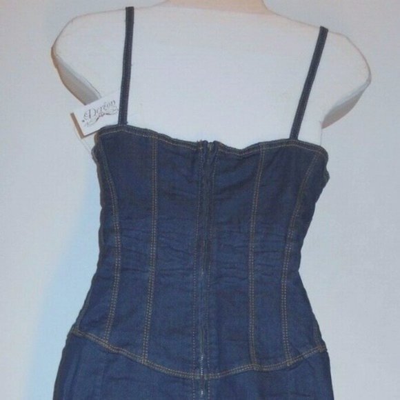 Rare Beyonce Bustier Corset Spaghetti Straps Dress - Picture 14 of 14